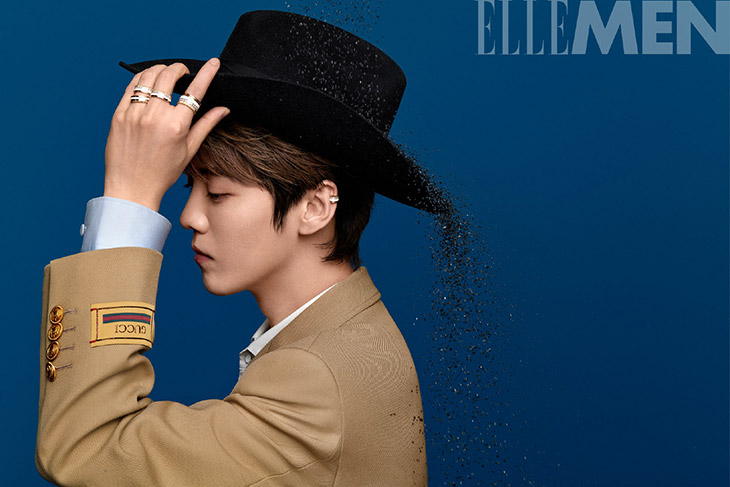 Gucci x One Piece Lookbook Collaboration for ELLE MEN Magazine