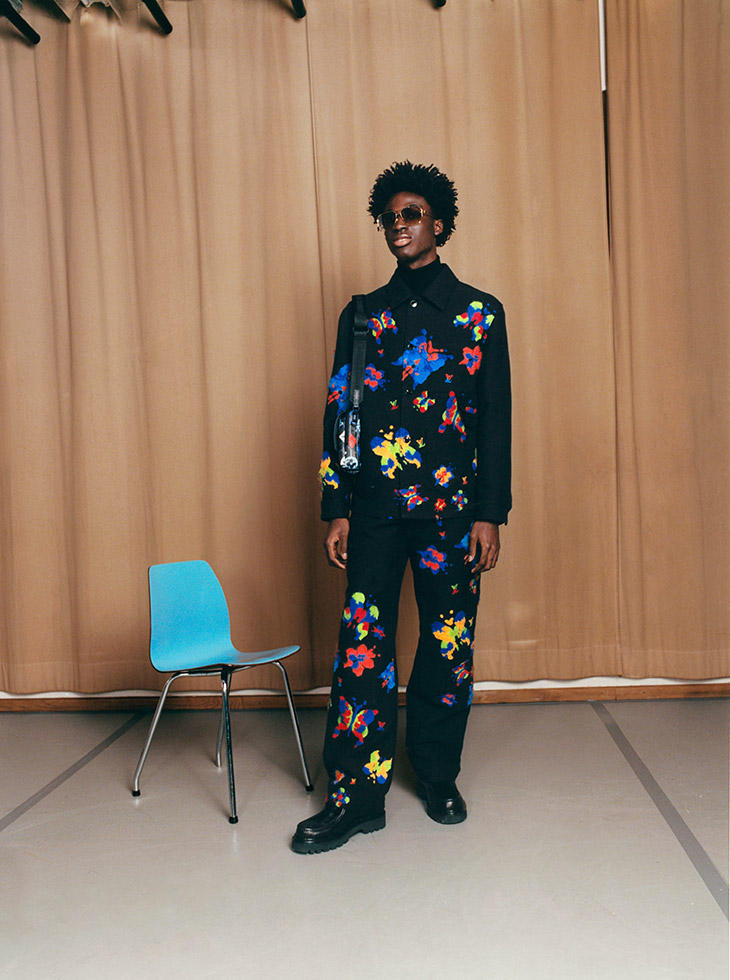 Beautiful behind-the-scenes portraits of Louis Vuitton's Resort 2020 boys