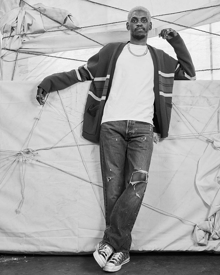 A$AP Nast & Marcus Rashford Model LEVI'S 501 Jeans Collection