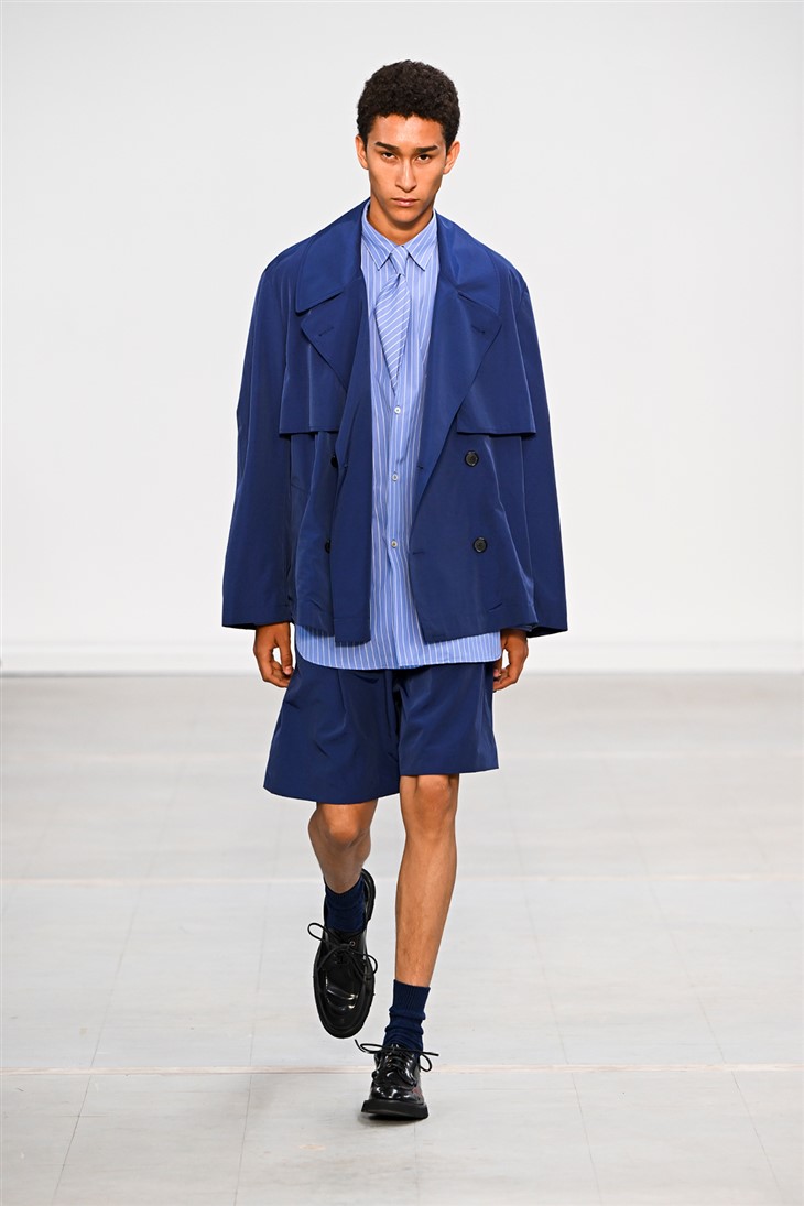 PFW: PAUL SMITH Spring Summer 2023 Collection - Male Model Scene