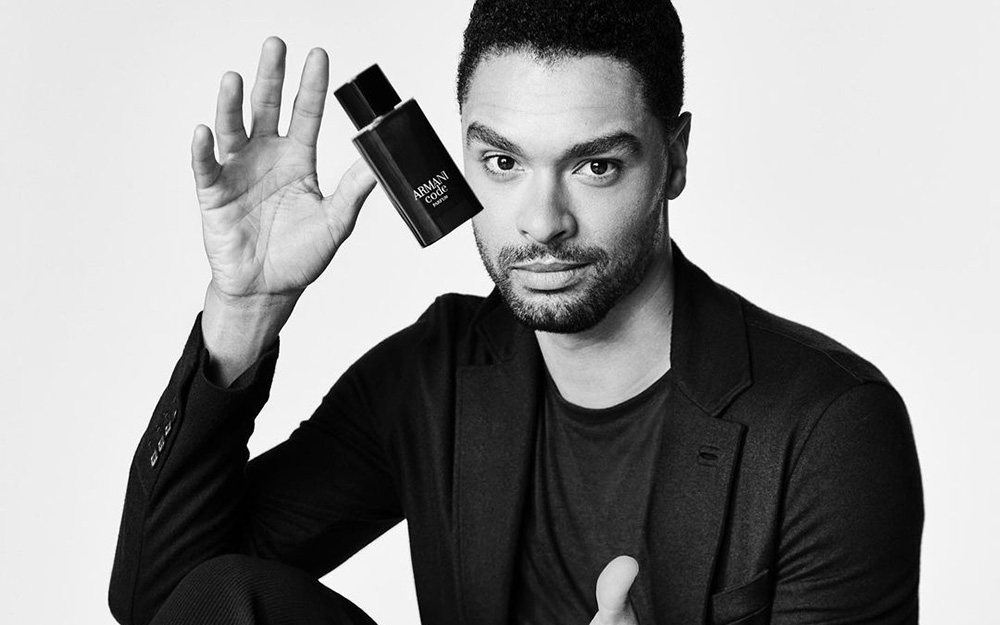 Regé-Jean Page is the New Face of Armani Code Parfum
