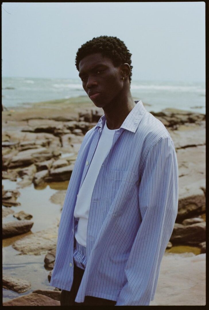 Cherif Douamba & Ottawa Kwami Pose for ARKET Summer Ease Collection ...