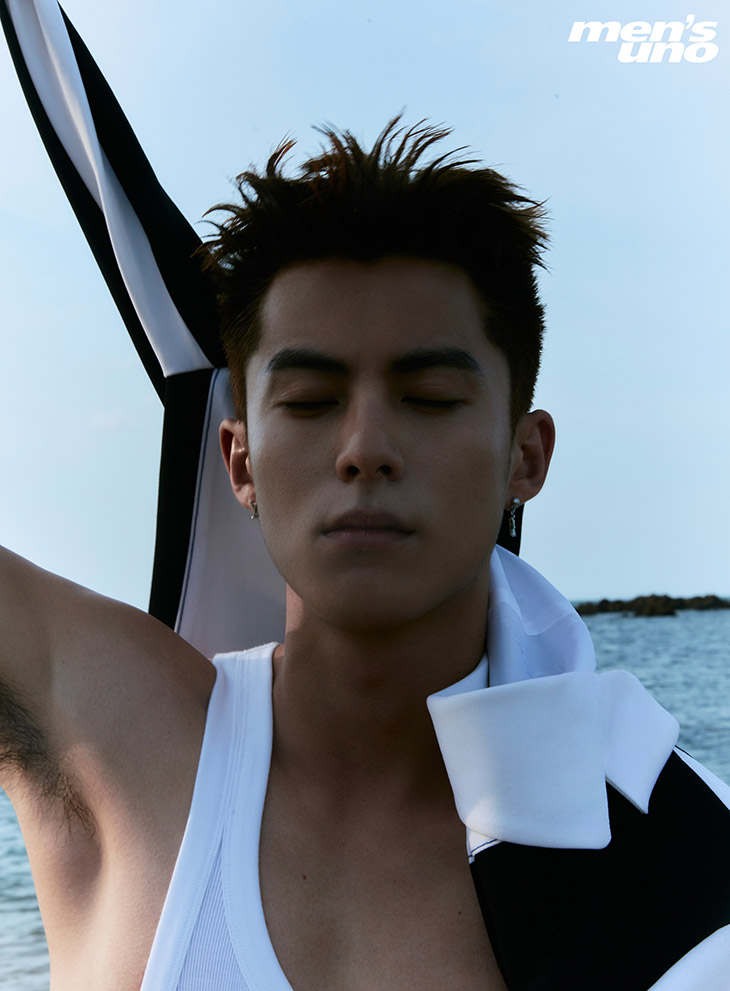 Dylan Wang Stars in Men's Uno China August 2022 Issue