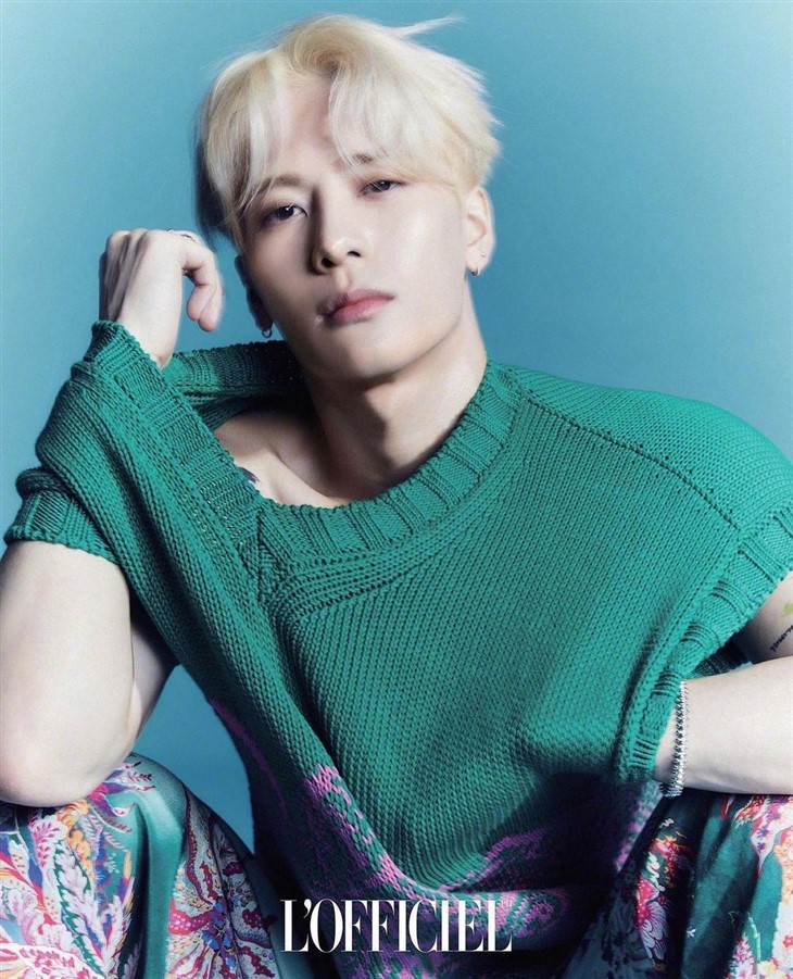 Jackson Wang - Cheetah - 360 MAGAZINE - GREEN, DESIGN, POP