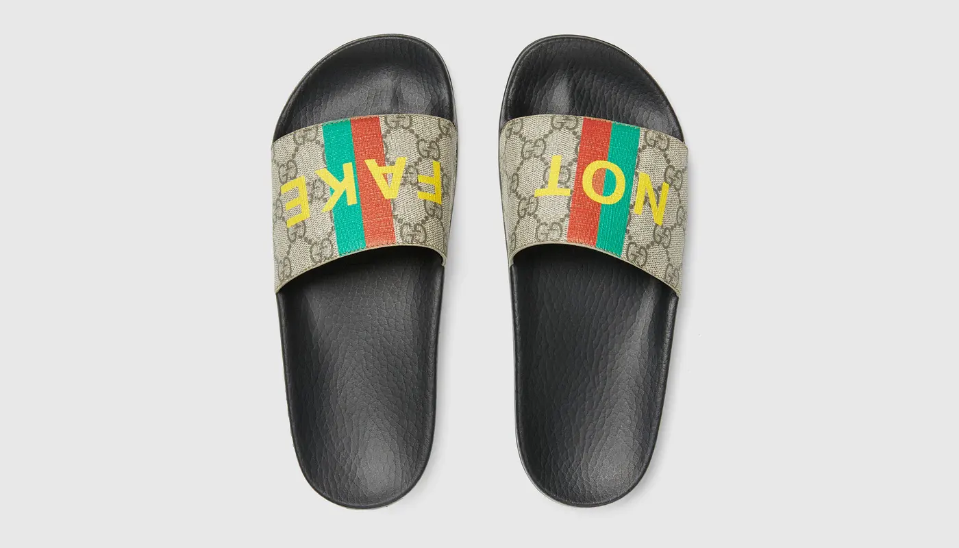 Red Supreme Louis Vuitton Luxury Designer Custom Slides Sandals