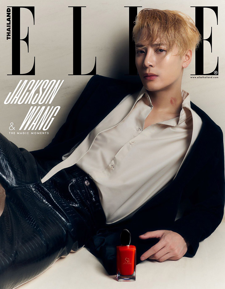 Jackson Wang Stars in Elle Thailand August 2022 Issue