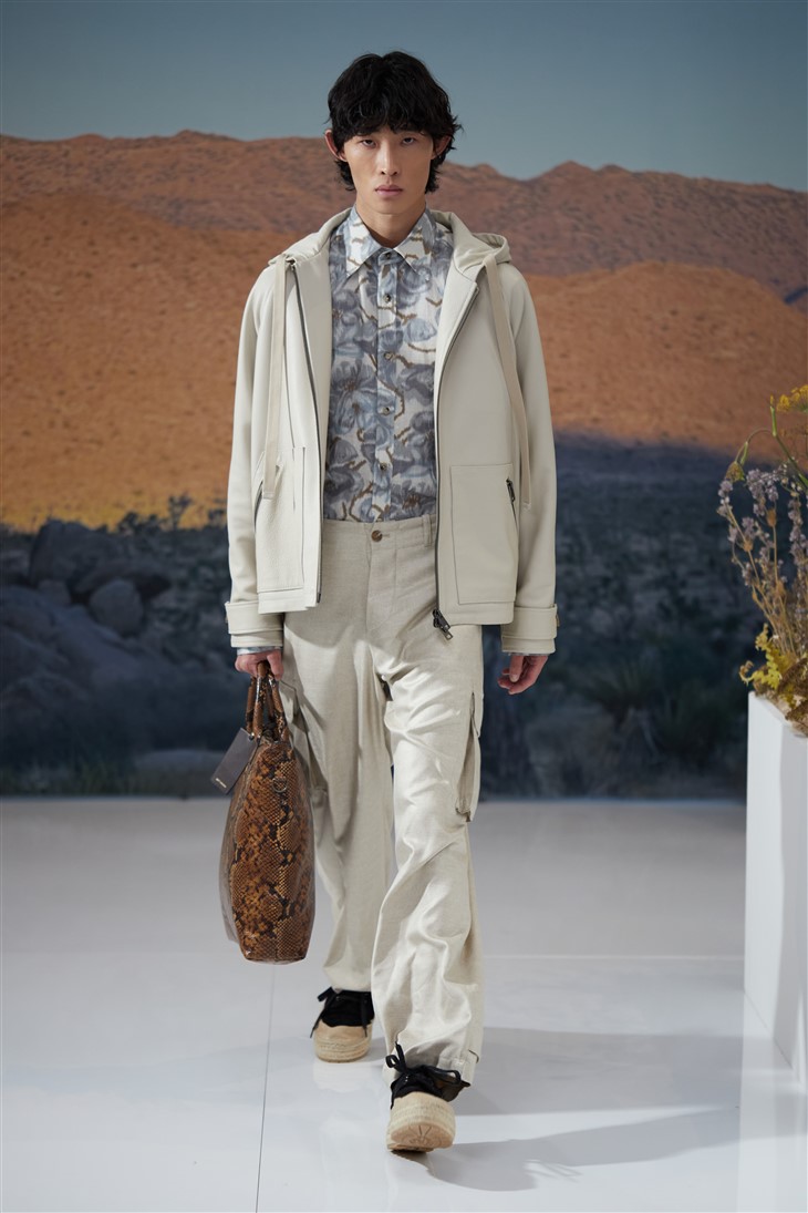 NYFW: TEDDY VONRANSON Spring Summer 2023 Collection - Male Model Scene