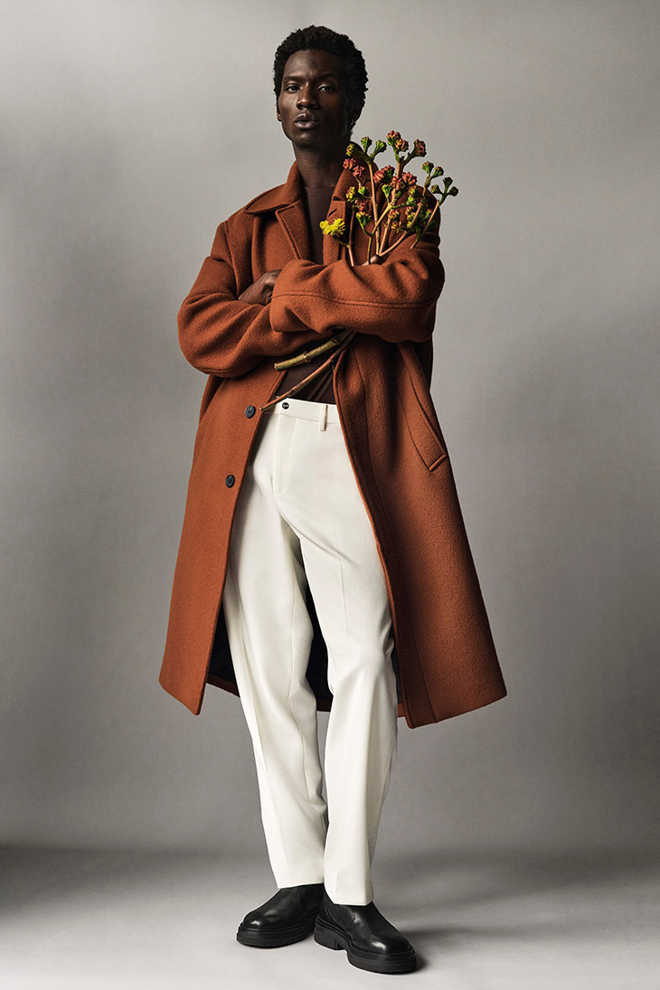 Adonis Bosso Models ZARA MAN Fall Winter 2022 Collection