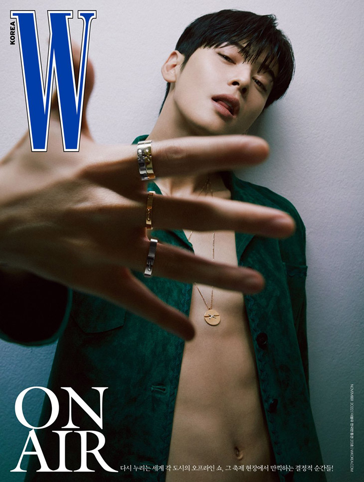 Cha Eun-woo is the Cover Star of W Korea Magazine