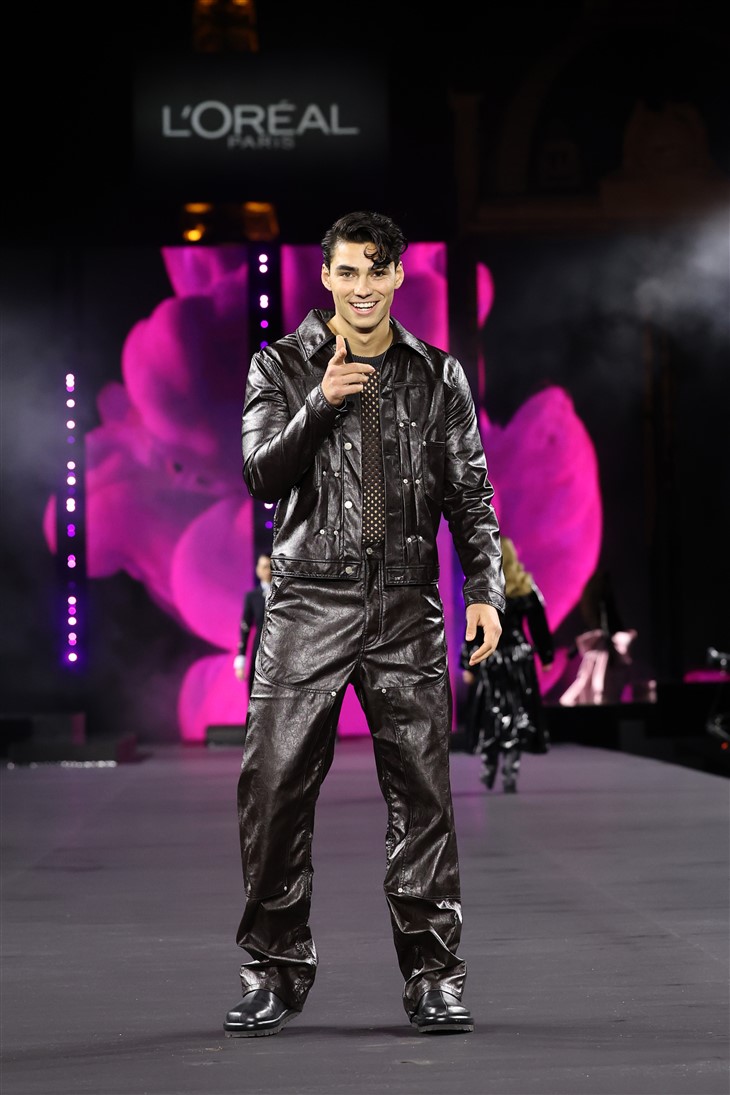 PFW: OUEST PARIS at L'OREAL Paris Show - Male Model Scene