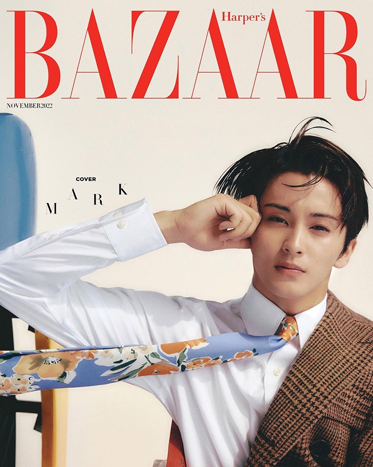 Mark Lee Covers Harper's Bazaar Korea November 2022 Issue