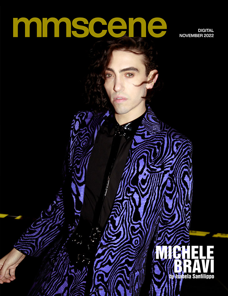 MICHELE BRAVI Covers MMSCENE November 2022 Digital Issue