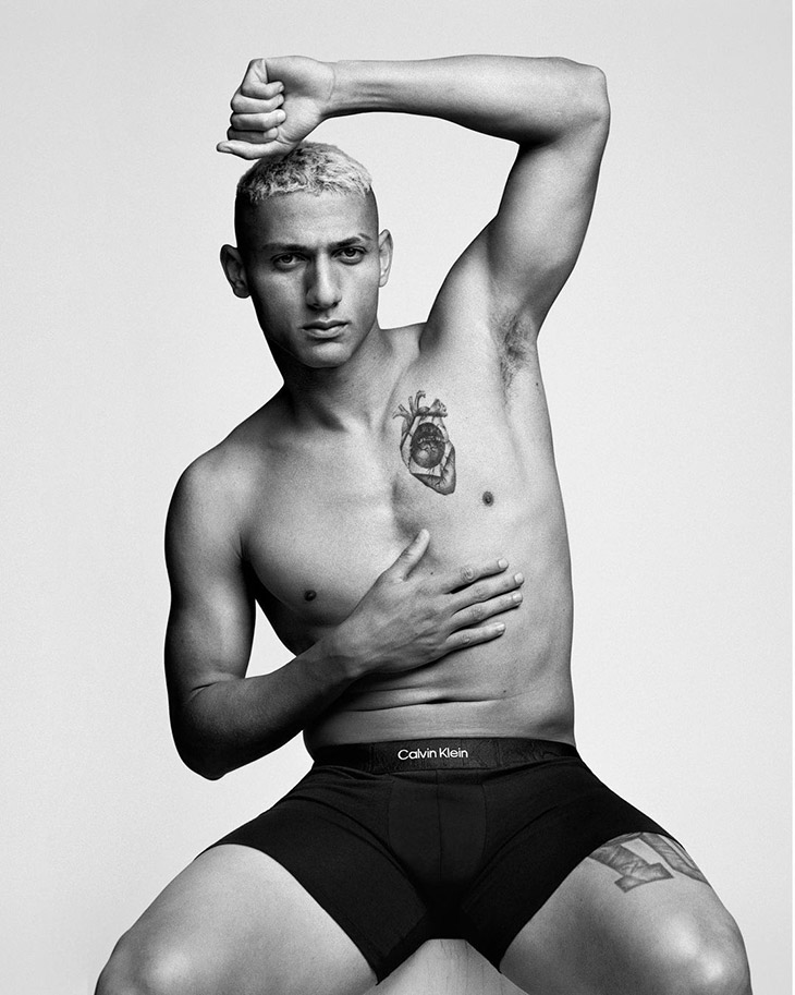 Calvins or Nothing: Football Stars Pose for CALVIN KLEIN