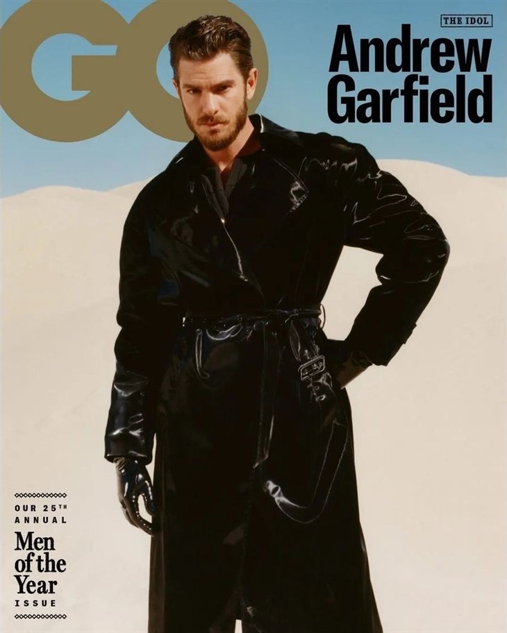 Andrew Garfield is the Cover Star of British GQ 25th Annual Men Of The Year  Issue - Male Model Scene