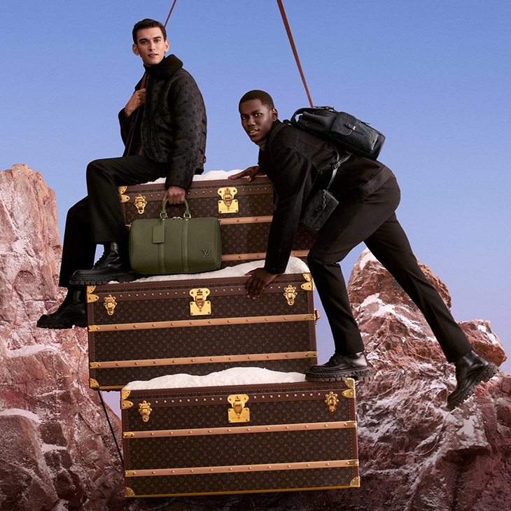 Louis Vuitton's latest campaign is a kitsch, campy homage to pulp