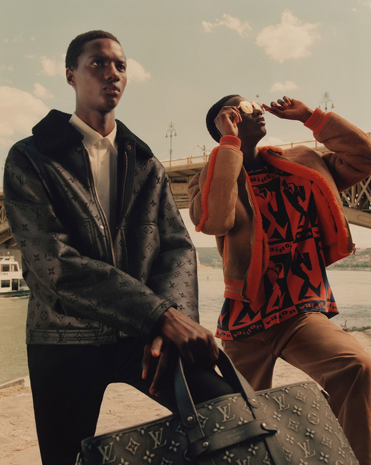 Nonso Ojukwu, Diogo Gomes & Kit Price for LOUIS VUITTON