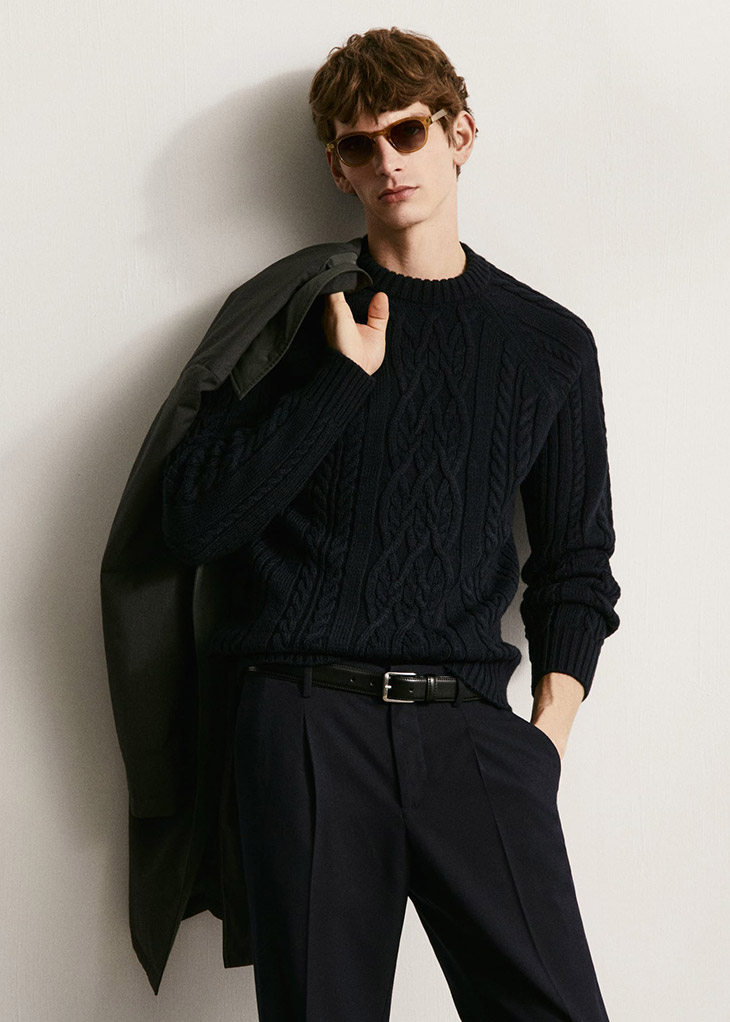 Erik van Gils Models MANGO Winter 2022 Collection