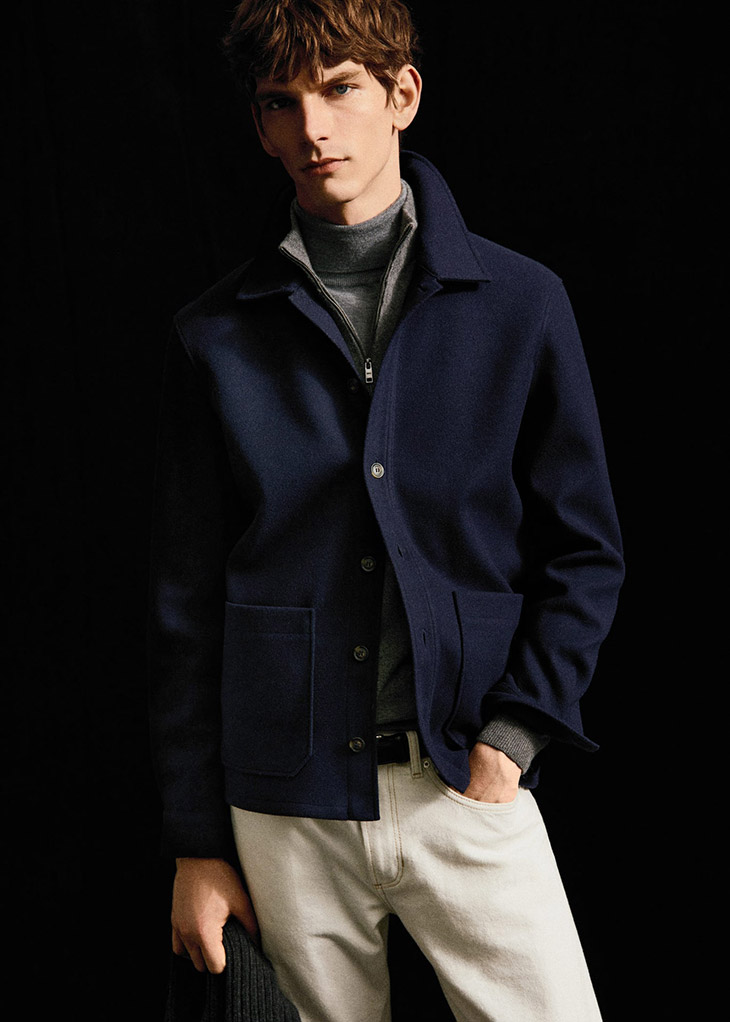 Erik van Gils Models MANGO Winter 2022 Collection