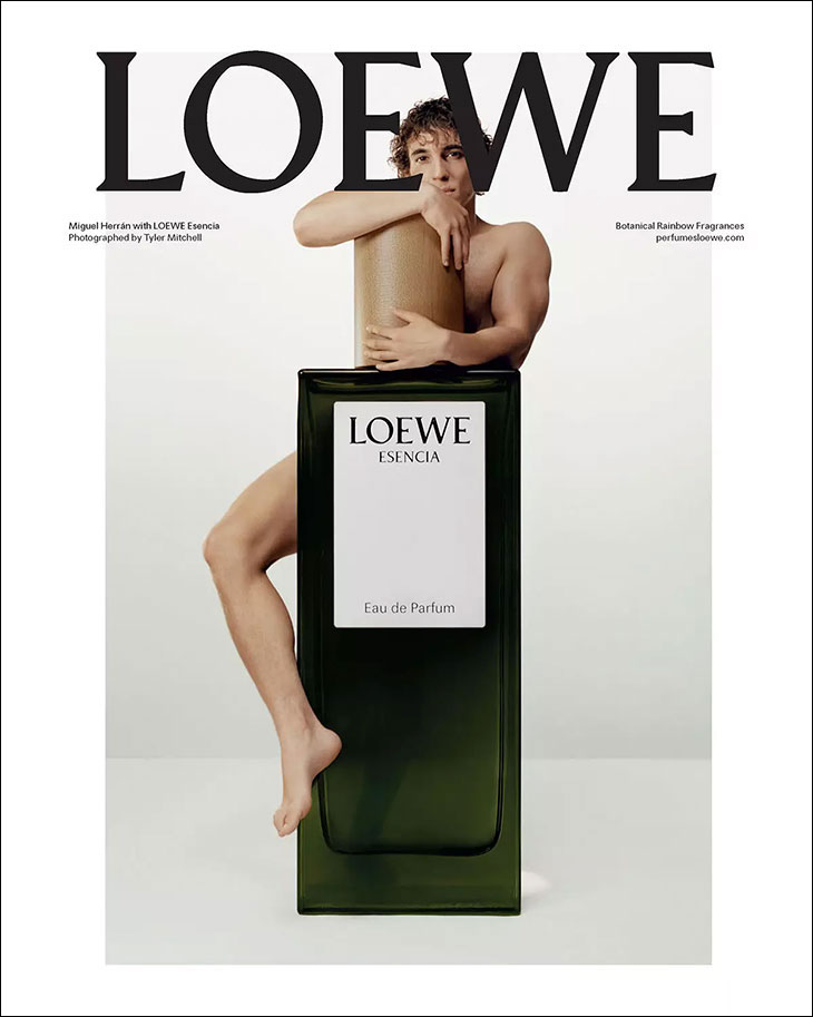 Miguel Herrán Is the Face of LOEWE Perfumes Botanical Rainbow