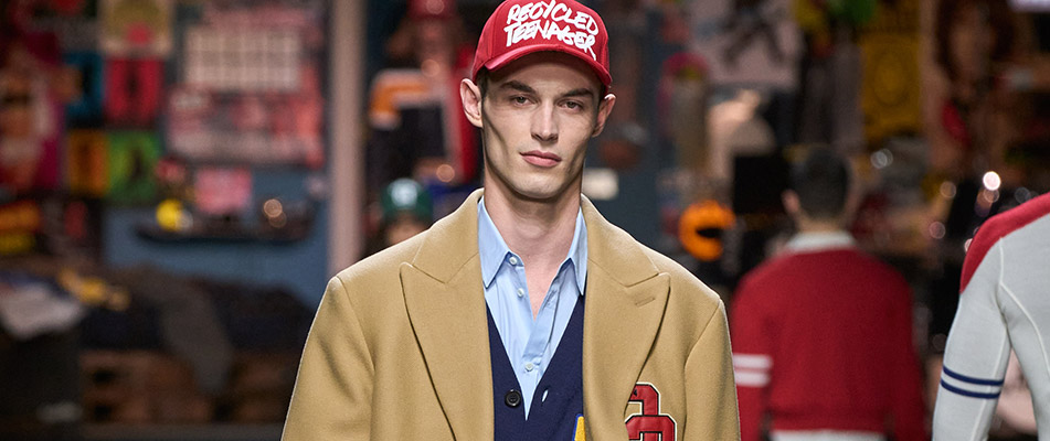 Lionel Green Street schilder overdrijven MFW: DSQUARED2 Fall Winter 2023.24 Collection