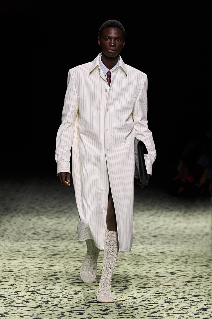 BTS' RM Bottega Veneta Outfits in Milan Fashion Week (2023)