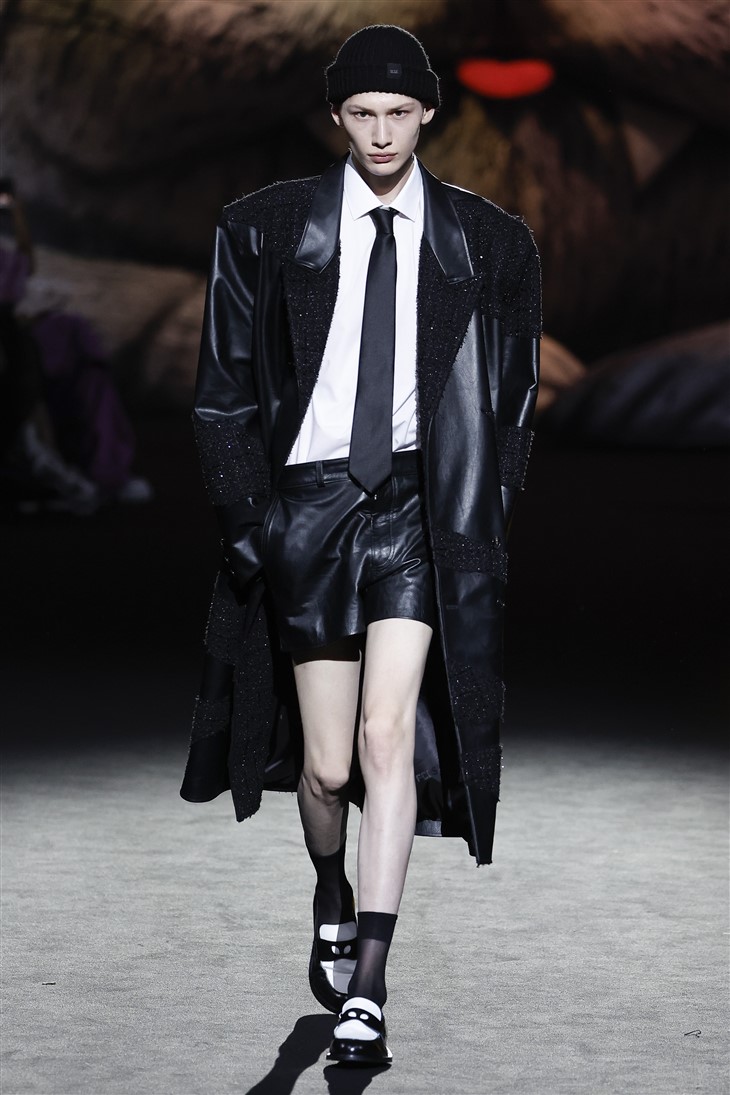 MFW: GCDS Fall Winter 2023.24 Collection - Male Model Scene