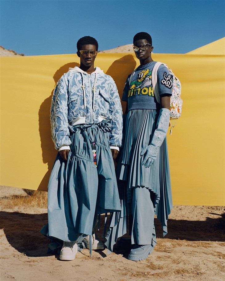 Africa-Inspired Louis Vuitton Spring-Summer 2017 Men's Campaign