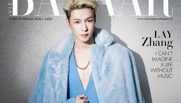 Lay Zhang Is Elle Singapore's December 2022 Cover Star