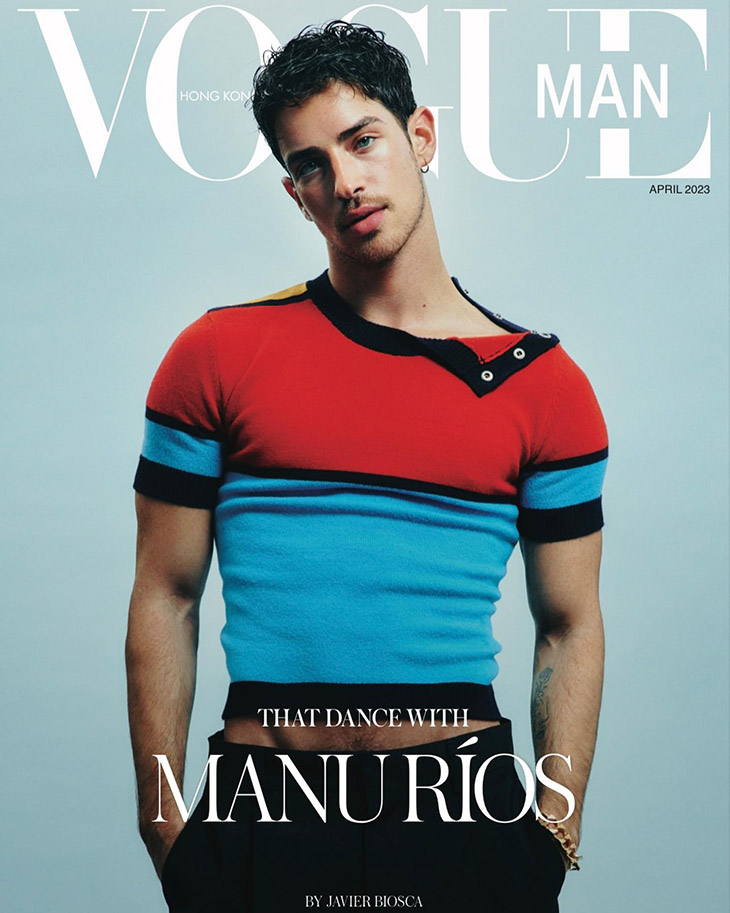 Manu Ríos is the Cover Star of Vogue Man Hong Kong April 2023