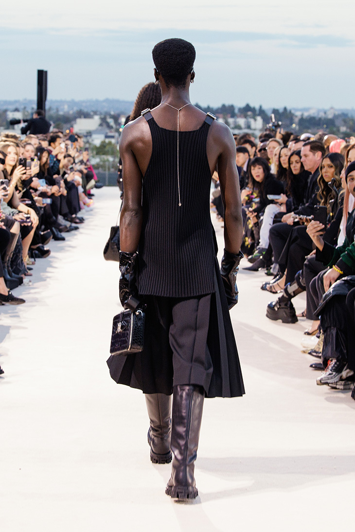 versace menswear back view