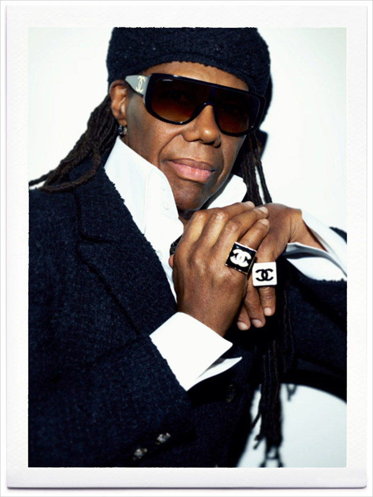 Nile Rodgers is the Face of Chanel Eyewear 2023 Collection