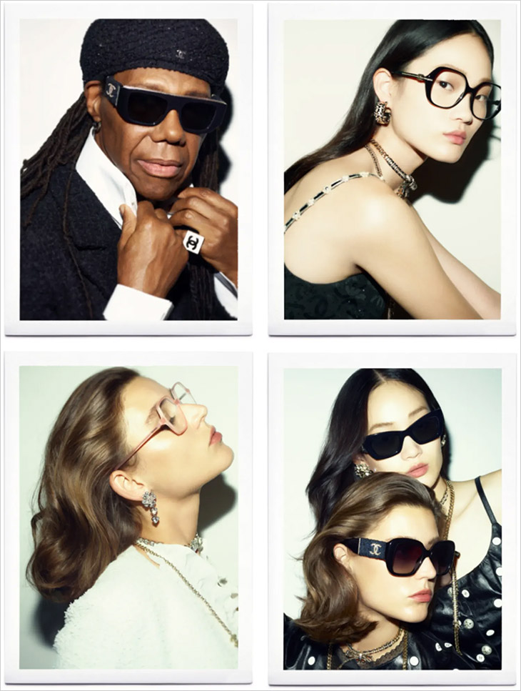 Chanel 2022 Eyewear Campaign