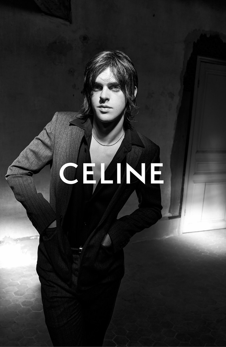 Earl Cave is the Face of Celine Homme Summer 2023 Collection