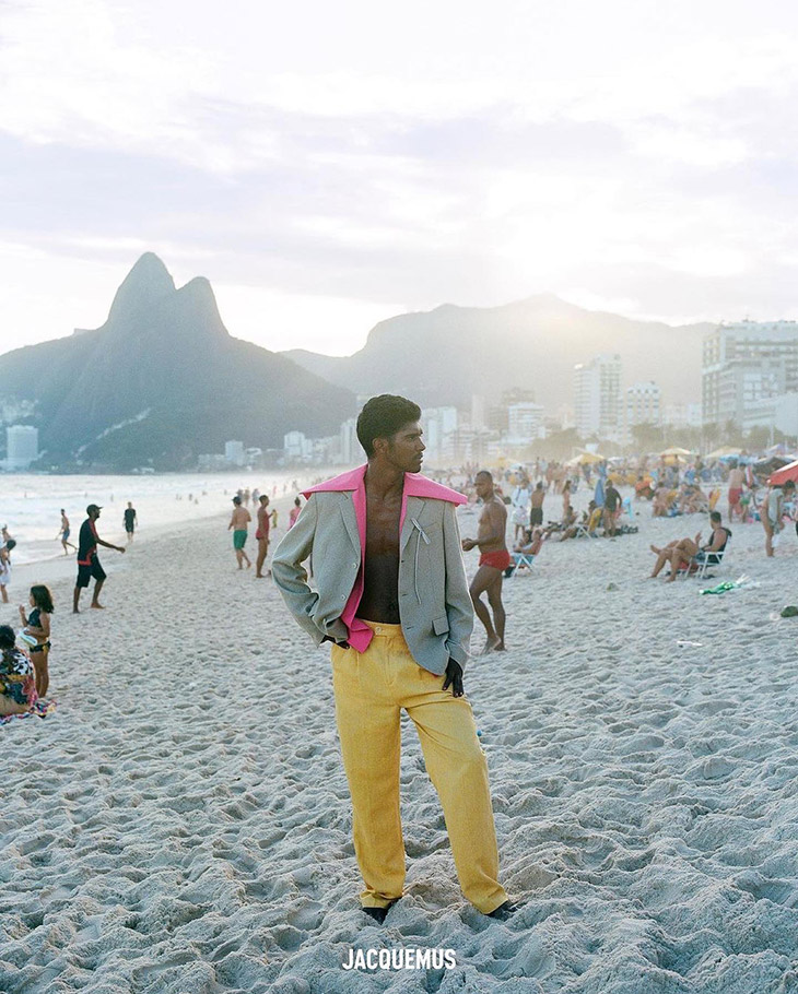 The colors of Rio de Janeiro inside Jacquemus's Spring/Summer 2023  Collection