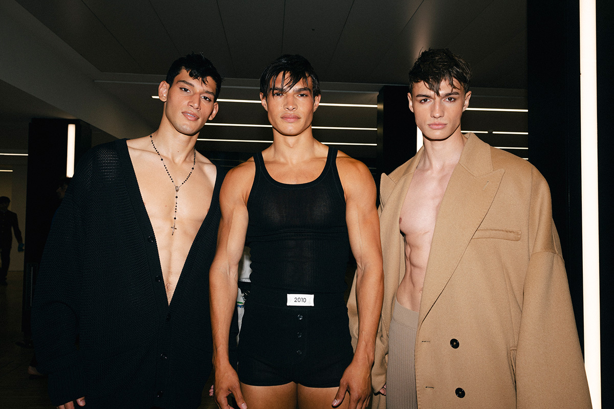 Louis Vuitton Spring 2024 Men's Fashion Show Backstage