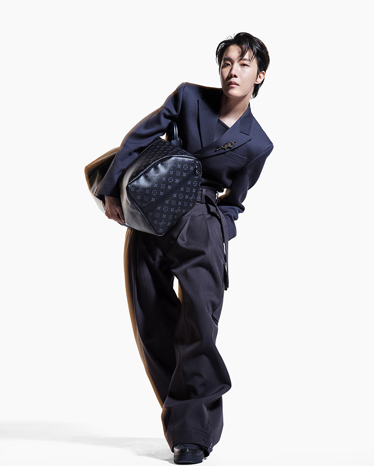 J-Hope Shines In Louis Vuitton Fall/Winter 2023 Campaign
