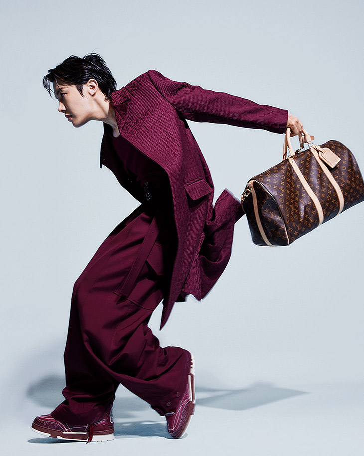 BTS Member J-Hope is the Face of Louis Vuitton Keepall Collection