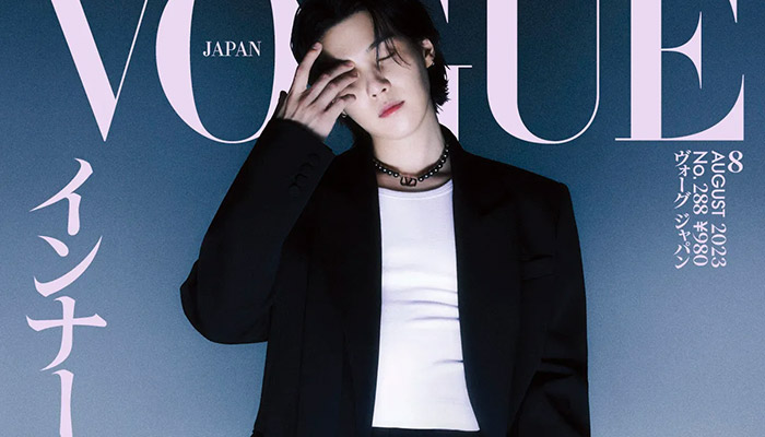 BTS YOONGI SKIRT VOGUE KOREA Essential T-Shirt for Sale by