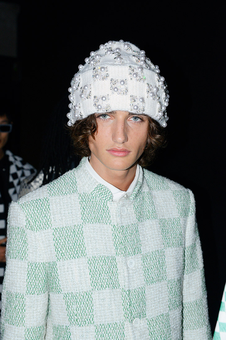 Louis Vuitton Spring 2024 Men's Fashion Show Backstage