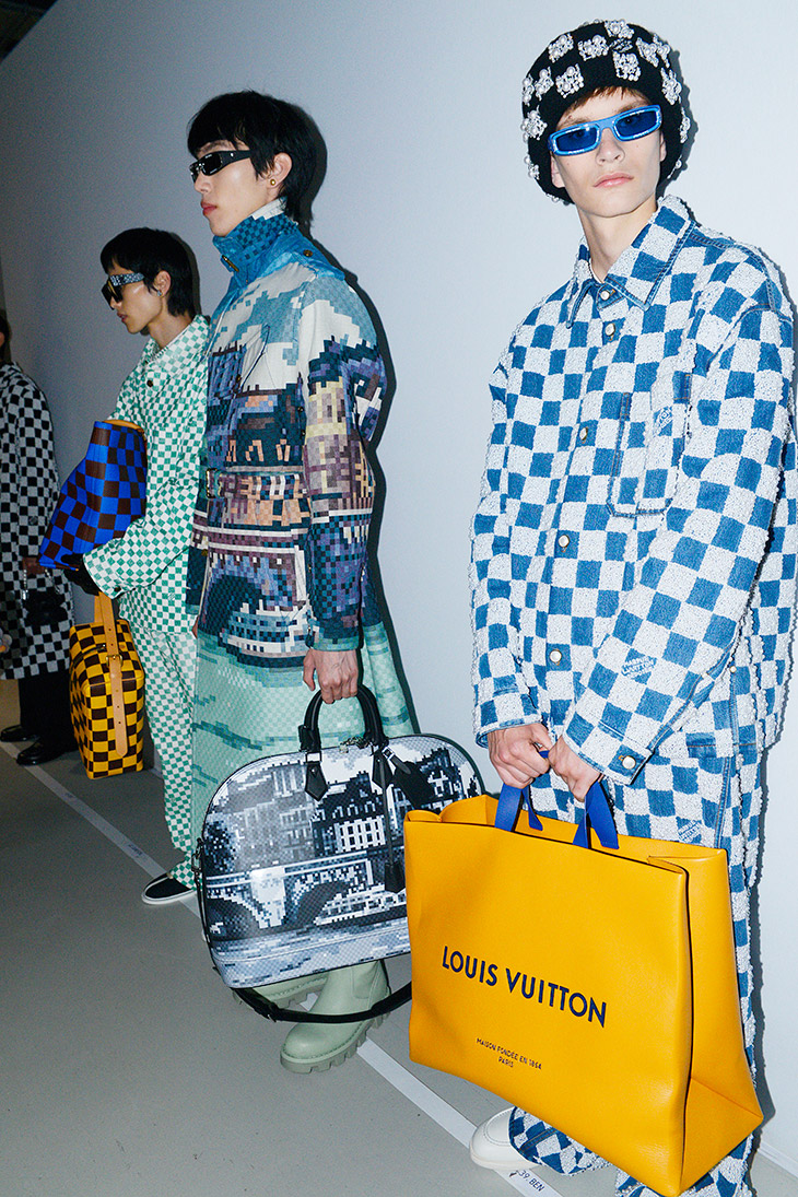 Louis Vuitton Men's Spring Summer 2024 Backstage Moments