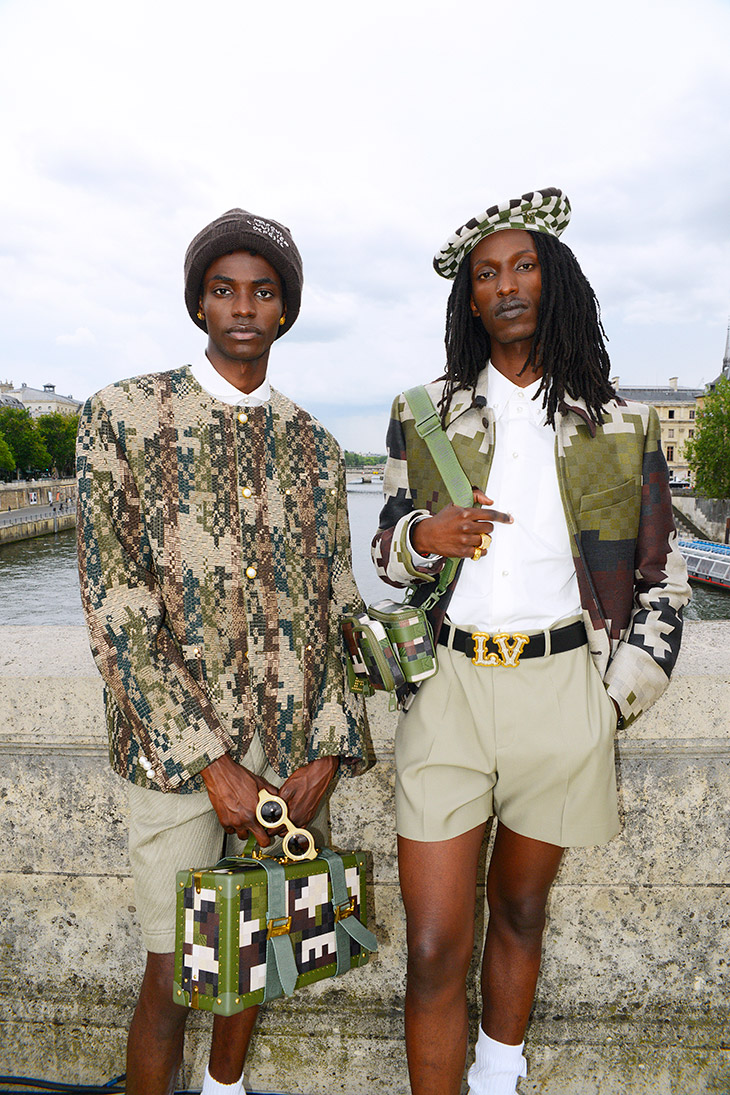 Celebrities at the Louis Vuitton Spring 2024 Menswear Runway Show –  Billboard