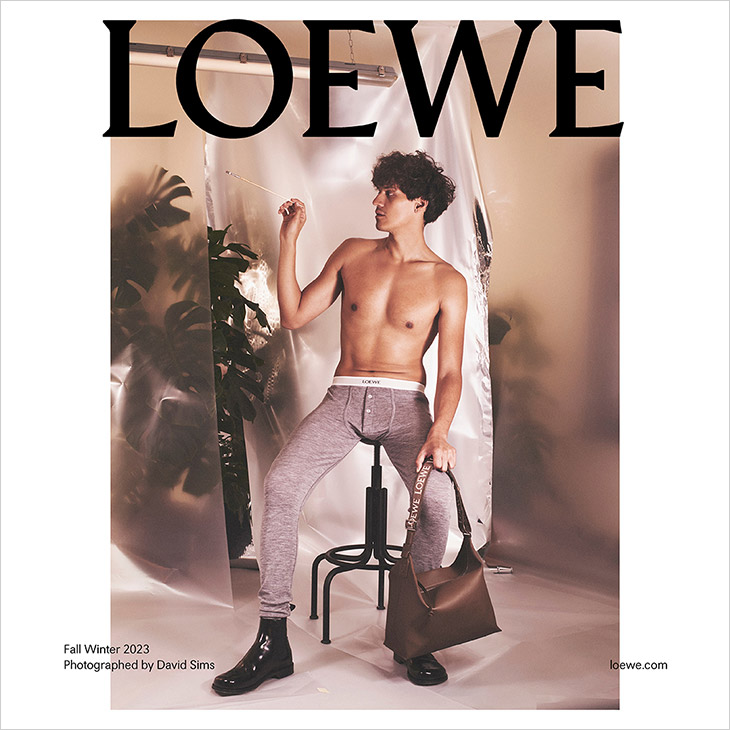 LOEWE S/S 2023 Men's Campaign Lensed by David Sims — Anne of Carversville