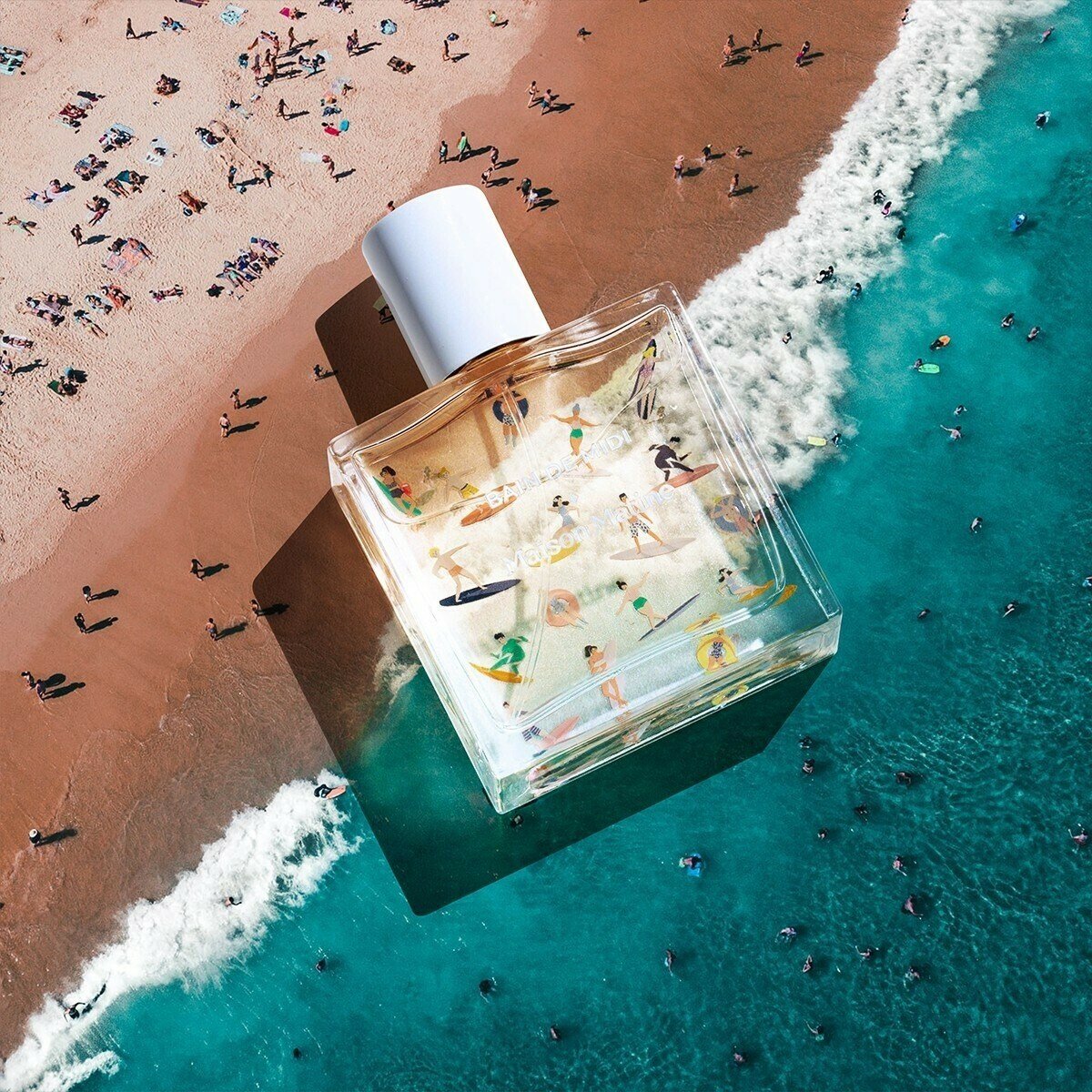 Louis Vuitton brings the ocean to you with the On the Beach perfume