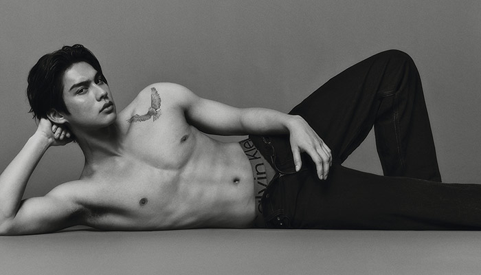 Bright Vachirawit Kuan Chen Model Calvin Klein Underwear