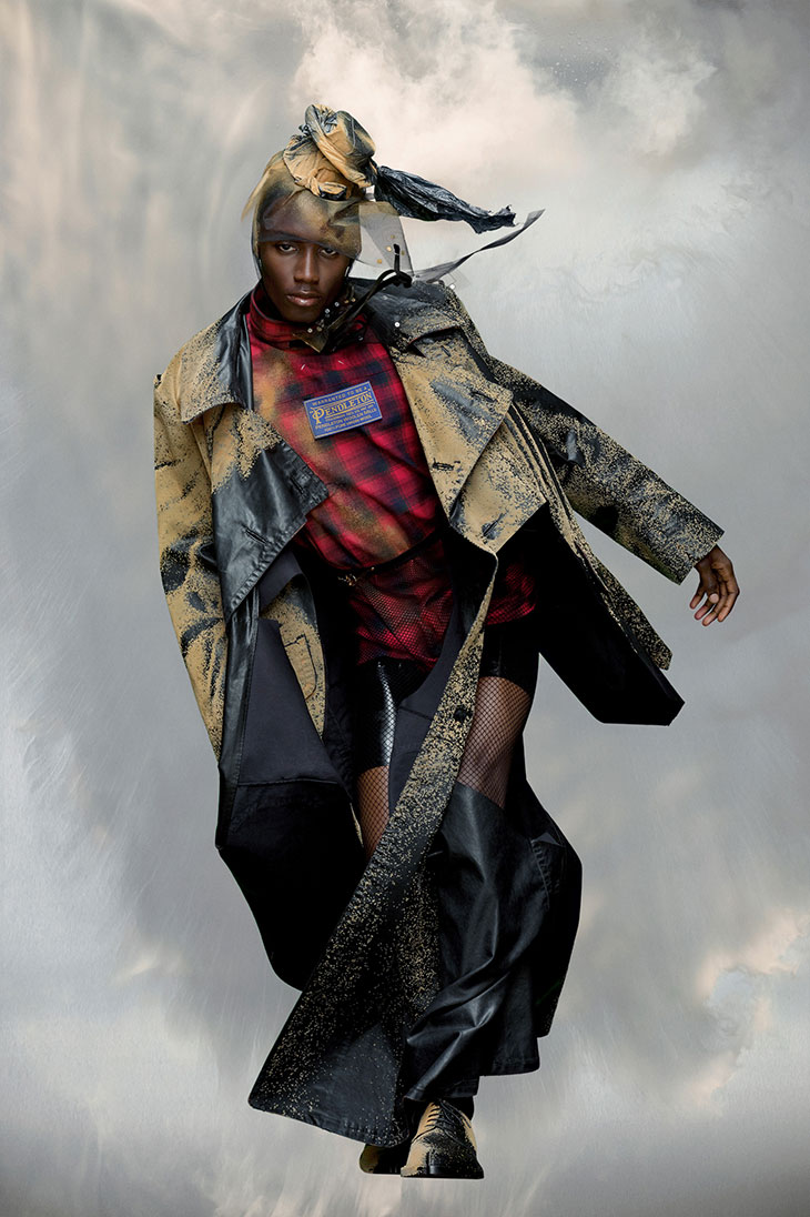 Gucci x One Piece Lookbook Collaboration for ELLE MEN Magazine
