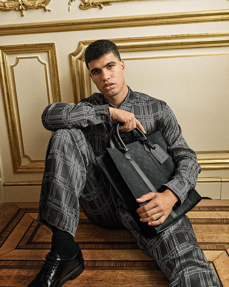 Carlos Alcaraz is the Face of Louis Vuitton Formal Collection