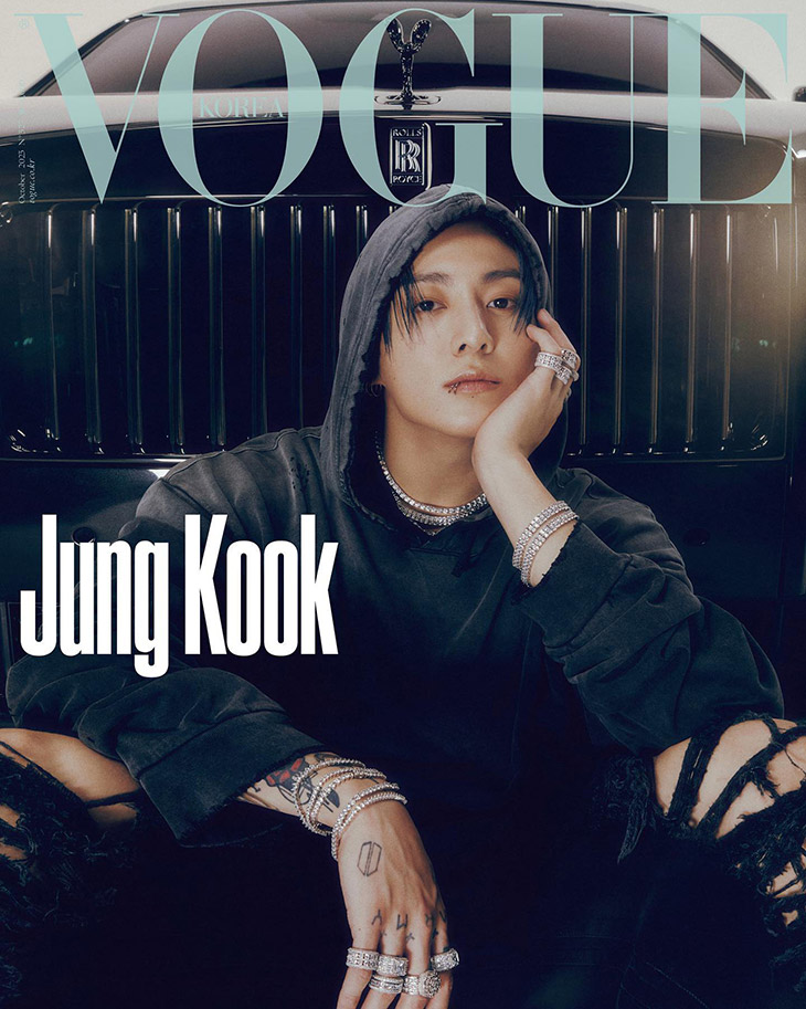 Pop Base on X: Jimin of BTS stuns for Vogue Korea.