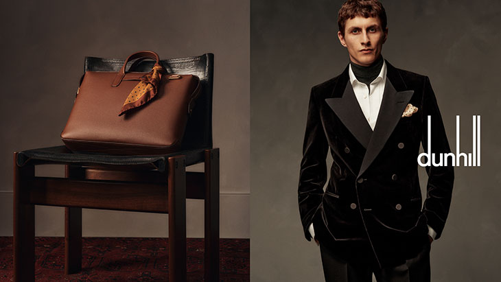 Axel Hermann, Hamid Onifade, Henry Kitcher for dunhill AW23