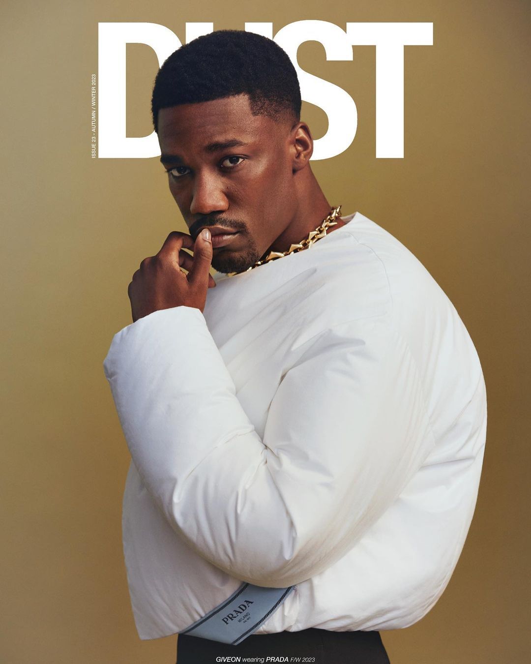 GIVEON in PRADA Takes The Cover of DUST Magazine