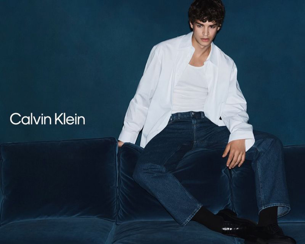 Ronald Dadey & Andreas Athanasopoulos Take Calvin Klein Denim - Male ...